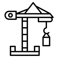 Crane Vector Icon
