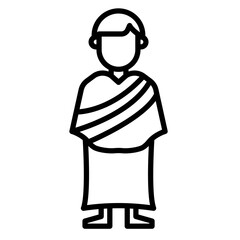Ihram Vector Icon