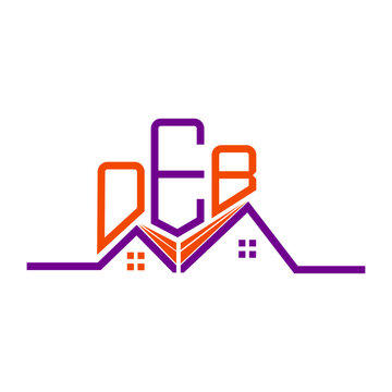 OEB Real State logo design, OEB simple and modern logo. OEB luxurious alphabet design