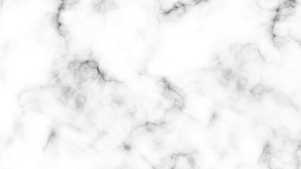 Close-Up White Marble Texture with Gentle Gray Veins