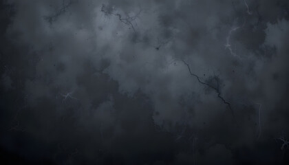 Dark Stormy Cloudscape Dramatic Thundercloud Illustration