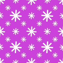 seamless pattern with snowflake 