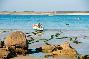 Pointe de la Torcche, c&ocirc;te bretonne, Finist&egrave;re sud, France