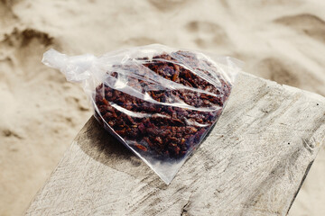 Cocada, a traditional brazilian desert made of coconut 
