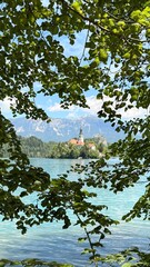 Lake Bled Bohinj Church Slovenia