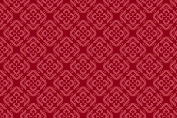 Sophisticated pattern with repeating abstract forms. Perfect for modern home decor, packaging, and fashion prints.