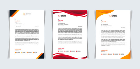 letterhead design template