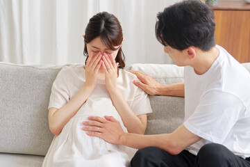 妊婦　マタニティーブルー