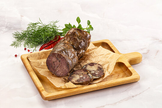 Kazy - traditional asian horse meat sausage