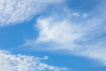 Clouds in a Bright Blue Sky
