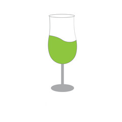 Printwine logo icon illustration flat