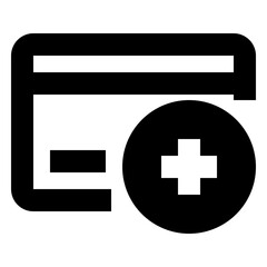 Obraz premium payment solid icon set