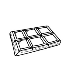 Hand Drawn Chocolate Bar 
