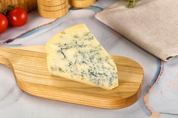 Dor blue cheese with mold