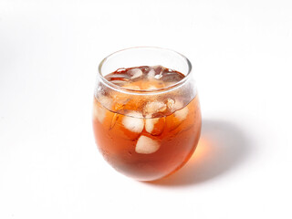 one glass of sweet iced tea