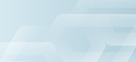 Modern medical or health care scientific abstract background with hexagons. Geometric stripe line art design for poster, brochure, cover, banner, header, website, presentation template