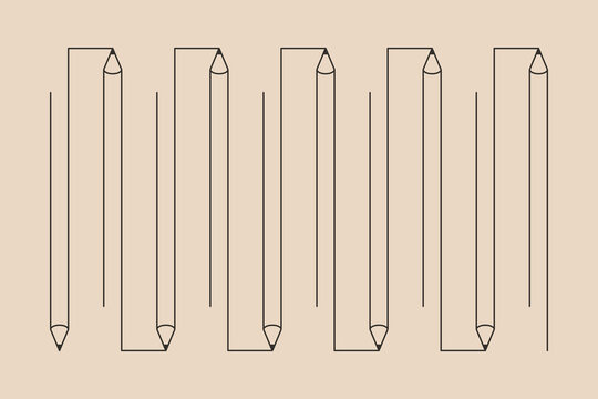 Pencils draw pencils