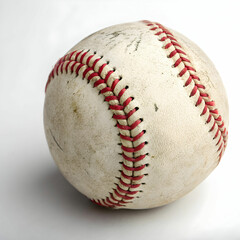 baseball ball isolated on white