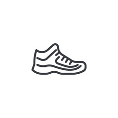 Hiking Boots line icon
