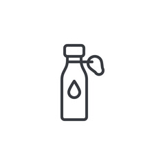 Water Bottle line icon