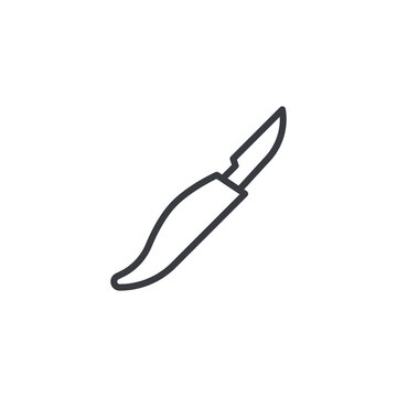 outline scalpel surgical tool clip art preview