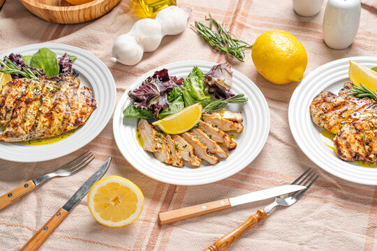 Grilled Lemon Chicken Breast