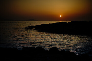 ＜五島風景＞夜明けの富江キャンプ村 © ざっかやさん 雑貨屋SUN