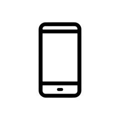 Black and White Outline Illustration of Business Contact