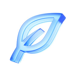 Leaf icon - Ecology, eco, vegan, bio concept