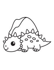 Cute dinosaur coloring book, cute dinosaur coloring page, line art, victor, illustration, black-white, dinosaur, coloring book, coloring pages, bold & easy, dinosaur coloring book, dinosaur coloring