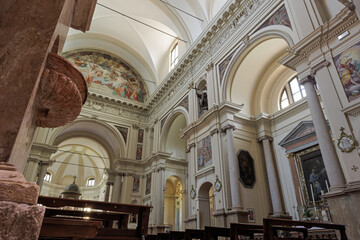 Pavia church Santa Maria delle Grazie village city Italy Italian