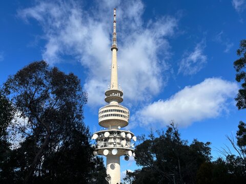 Telstra Tower on Black Mountain, Canberra Australia