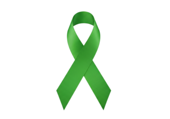 Green Ribbon Symbol of Environmental Awareness and Sustainability