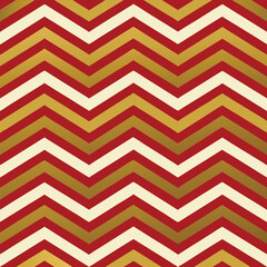 Pattern seamless chevron abstract wave background stripe gold luxury color and line. Geometric line vector. Christmas background.