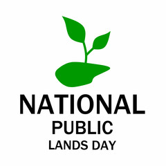 National Public Land Day background
