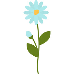 Hand Drawn Daisy Flower