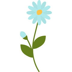 Hand Drawn Daisy Flower