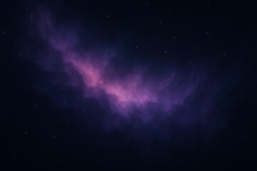 Smooth celestial sky with violet, pink, and blue nebula blending into dark space, stars twinkling gently, dreamy and majestic atmosphere