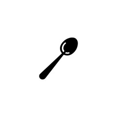 Silhouette Illustration of Spoon