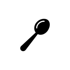 Silhouette Illustration of Spoon