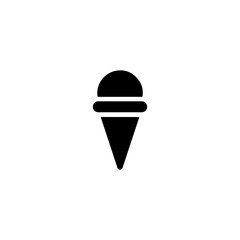 Silhouette Illustration of Ice Cream