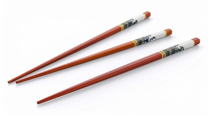 Fototapeta premium chopsticks on a white