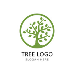 Tree Logo Design Graphic Vector