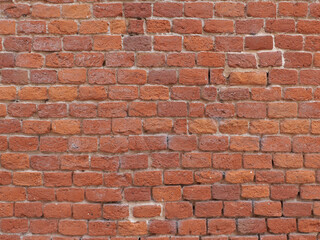 red brick wall background