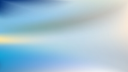 Abstract blue white fluid waves. Gentle light transitions bg.