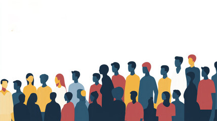 Concept World population day , Illustration , Generative AI