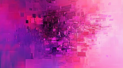 "Digital Noise Distortion Abstract Background with Glitch Texture and Visual Error Effects"