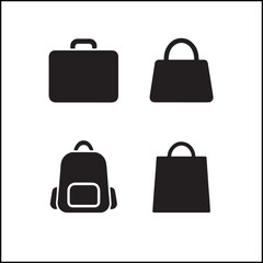 Shopping and Tote Bag Icons