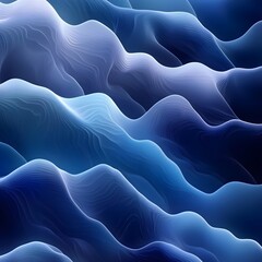 Obraz premium Indigo Navy Blue Gradient with Bright Light and Glow – Generative AI Abstract Texture Background