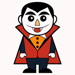 cartoon character of businessman